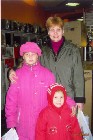 Я с племянницей Ирочкой и дочкой Дашенькой